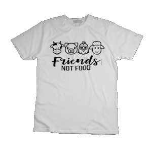 Camiseta Friends Not Food